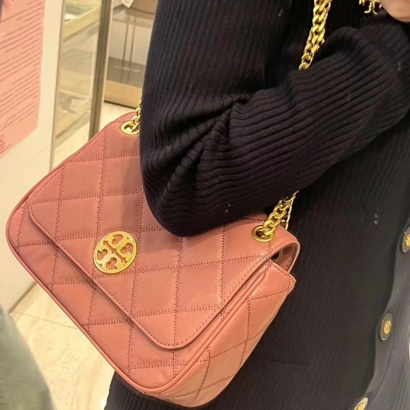 🌸NeW!🔥 Tory Burch Willa Small Shoulder Bag - Picture 16 of 16